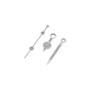 Silver Watch Hands For Tudor Submariner With ETA 2824-2, 2892.A2 Movement