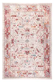 Multicolour Indoor Floor Rug Persian Oriental Designer Area Rug Wular Soft Plush