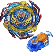 Battling String Launcher, Savior Valkyrie Top Burst Launcher Set, Left and Right Spin Launcher DB Launcher Compatible with All Bey Burst Series - Blue