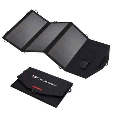 Flexible Foldable Solar Panel 5V 18V High Efficience Solar Battery Charger 21W