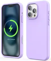Tough On Strong Liquid Silicone Phone Case with Magsafe for iPhone 16 Pro Max - Purple