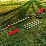65CC Pole Chainsaw 12in Chain Saw Petrol Long Reach Garden Tool Outdoor Equipment