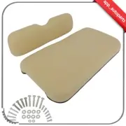 New Golf Cart Buff Front Seat Cushion Set Fits EZGO RXV