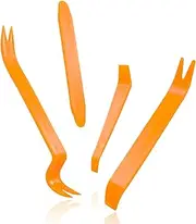 4Pcs Auto Trim Removal Tool Set – Professional Grade No Scratch Plastic Pry Kit for Car Door Clip Panel & Audio Dashboard Dismantle,Ergonomic Design for Cars, RV Interior & Exterior