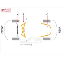 在飛比找蝦皮購物優惠-阿宏改裝部品 E.SPRING 5代 CAMRY 02-05