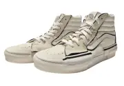 Vans Sk8-Hi Reconstruct Shoes Marshmallow/White VN0005UKQJM Men's Size 8.5