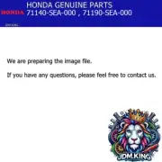 Honda Genuine ACCORD CL7 ACURA TSX 04-08 Headlight Lamp Bracket RH & LH