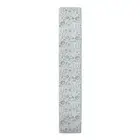 Creative Products Blue Multi Shell on Gray 16 x 90 Cotton Twill Table Runner