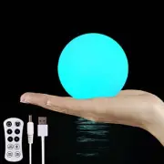 Floating Pool Lights,Rechargeable LED Color Changing Pool Lights That Float,3