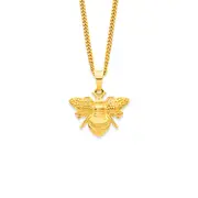 9ct Gold Bumble Bee Pendant