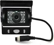 Elinz AHD Reversing Reverse Camera Cam Rearview CCD 4PIN Heavy Duty Night Vision Car Truck Caravan Waterproof IP68 120° Viewing Angle, Without Extension Cable, 2 Years Warranty