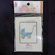 BOSSKUT Baby Buggy #0746 Cutting Die Compare to Sizzix Sizzlits Carriage