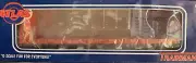 ATLAS O 3-RAIL ILLINOIS CENTRAL GULF 62’ BULKHEAD FLAT CAR! O SCALE FREIGHT