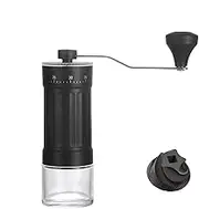 Manual Coffee Bean Grinder,Hand Espresso Grinder with Ceramic Burr | Portable Hand Grinder Coffee Machine, Conical Burr Coffee Grinder for Drip Coffee, Espresso, Turkish Brew