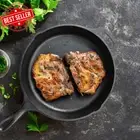 Non Stick Frying Pan Set, 30Cm Cast Iron Pan, Steak Skillet BBQ Induction Cookwa
