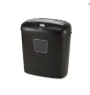 GBC Paper Shredder #EX10-05 10 sheet capacity Super Cross Cut NEW
