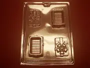 SMALL BOX WITH BOW MOLD- Make Chocolate/Candy/Cake Decorations AT HOME! USA!