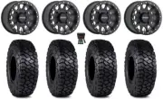 Method 401 Bdlk 15" Wheels Bk 5+2 30" Intersect Tires Renegade Outlander