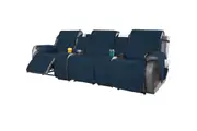 Water Resistant Sofa Cover Non Slip Relining Couch Cover Washable Furniture Protector-Navy Blue