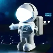 Mini Reading Lamp Flexible Astronaut USB Tube LED Night Light Laptop