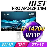 在飛比找PChome24h購物優惠-MSI PRO AP242P 14M-626TW-SP5 (