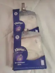 2 Packs - Kleenex Tissues Go Anywhere Packs with hanging strap, Brand New