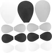[Minkissy] Diy Bra Inserts Set 15 Pairs of Removable Bra Pads Comfortable Breathable for Daily Use
