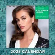 Kaia Jordan Gerber 2025 Supermodel Calendar, 12-Month Model Wall Calendar