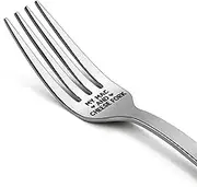 JCHCAMRY My Mac and Cheese Fork Engraved Fork Mac and Cheese Lovers Gifts for Men Women Friend Kids Housewarming Birthday Thanksgiving Christmas Valentines Gifts