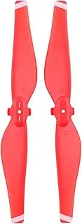 2/4pcs Propeller Quick Release Blade 5332s 5332 Spare Parts Durable Wing Fan Replacement Props Accessory, for DJI Mavic Air Drone Replacement Propellers(Bundle 1,Red)