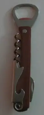 Corkscrew and bottle opener