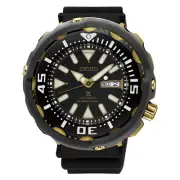 SEIKO ProspeX SRPA82K1 Sea Automatic Diver Watch 4R36 Golden Tuna Black Ceramic