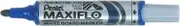 Pentel Maxiflo Whiteboard Marker Bullet Point 2.1mm Medium Nib Blue Ink, Box of 12 Markers (MWL5-C)