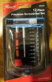 Brand *NEW Rosewill RTK-016 12 Piece Precision Screwdriver Set
