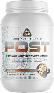 Core Nutritionals Platinum Post Post-Workout Recovery Matrix 20 Servings (Hot Cocoa)