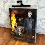 Gray Horror Jumpsuit and Mask Halloween Costume Child Large 12 14 Michael Myers