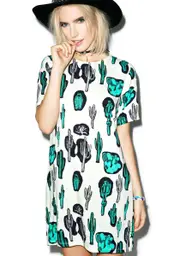 [Dolls Kill] Josephine Cactus Dress