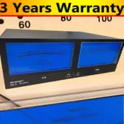 MK-II 2U Dual VU Meter Display Audio VU Meter Level Meter for Audio Amplifier