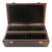 Certified Coin Wood Dark Mahogany Finish Fifty-Coin Storage/Display Box for C...