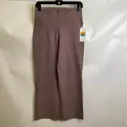 VUORI Mid Rise Elevation Slim Bootcut Women's Size L Hazel Heather