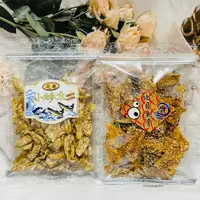 在飛比找松果購物優惠-☆潼漾小舖☆ 下酒菜 魚干 魚骨 芝麻小魚參魚 比目魚骨 1