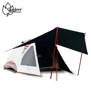 OutdoorBase Skypainter彩繪天空鋁合金六人帳270x270帳篷-23038 現貨 廠商直送