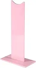 Headset Stand Headset Holder Headphone Stand Stable Headset Bracket Display Shelf Computer Gaming Holder Rack Earphone Vertical Bracket Hanger Desktop Headset Holder (Color : Pink)