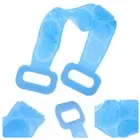 Exfoliating Towel Body Scrub Exfoliator Silicone Back Brush Back Shower Towel
