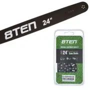 8TEN 24" Chainsaw Guide Bar & Chain .050 3/8 84DL for Stihl 066 044 30030004030