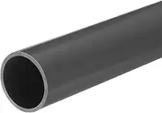 uxcell PVC Rigid Round Pipe 28mm ID 32mm OD 20cm/8" Length Light Grey High Impact for Water Pipe, Crafts