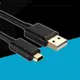 【格成】2合1充電傳輸線 USB to Mini USB 1M 快速充電 2.4A大電流 (7.9折)