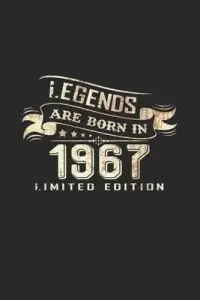 在飛比找博客來優惠-Legends are born in 1967: 6x9 