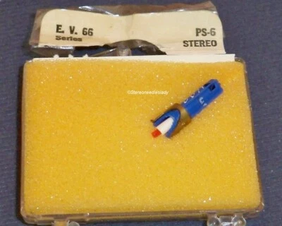PHONOGRAPH NEEDLE CARTRIDGE STYLUS PS-6 Electro-Voice EV 66D 66 61 61D