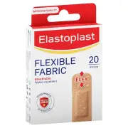 Elastoplast Flexible Fabric Strips (22mm X 72mm) X 20